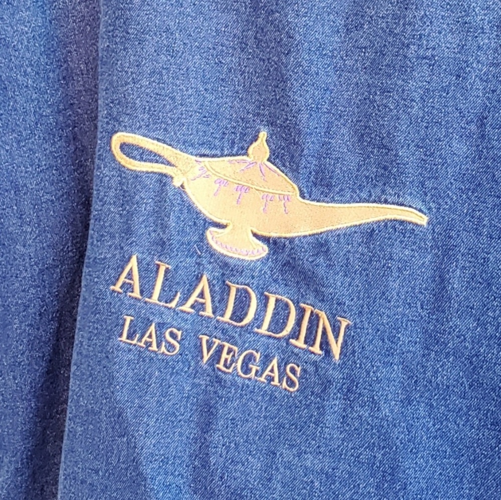 Aladdin Embroidered Denim Jacket - Picture 3 of 6